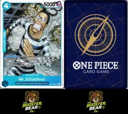 Mr.3(Galdino) (056) OP16-056 The Time of Battle SR One Piece NM/M JAP - Image 3