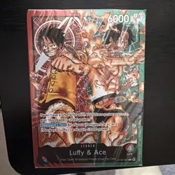 ONE PIECE TCG: (ST-30) Starter Deck EX: Luffy & Ace BRICK ONLY Sealed No Pack - Image 1