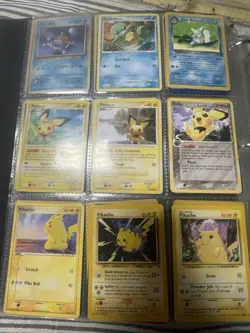 Pokemon Card Vintage Collection Binder Lot With Eeveelutions - Image 4
