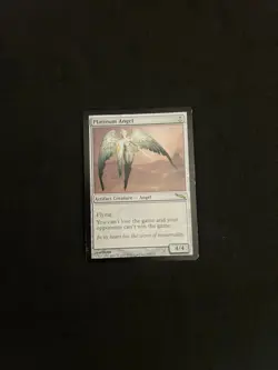 Platinum Angel [Mirrodin] MTG LP/MP MAGIC CARDS - Image 1