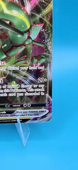 Pokemon TCG Rayquaza VMAX Rapid Strike Crown Zenith Holo Ultra Rare Card B10 - Image 4
