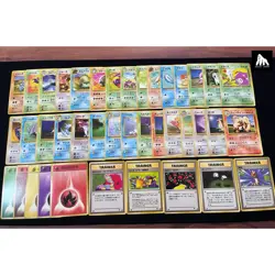 Lot of 40 Pokemon Card Bulk Japanese vintage Old Back - 40 Cards -Assortment - Image 1
