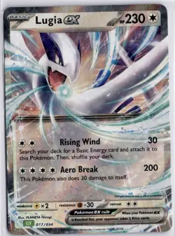 Lugia ex Classic Collection Trading Card Game Classic 017/034 NM - Image 1