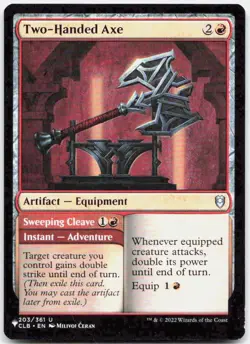 Two-Handed Axe NM 203/361 - Image 1