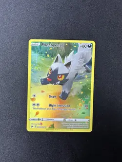 Pokemon TCG Poochyena GG33/GG70 Crown Zenith GG Full Art Holo UR Eng 2023 60HP - Image 1