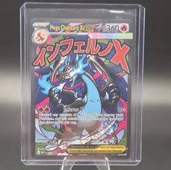 Mega Charizard X EX Mega Evolution Promo Holo Full Art NM - Image 3