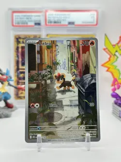 Litleo 139/132 Illustration Rare Mega Evolution Pokemon NM - Image 1