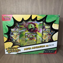 Pokemon TCG: Mega Evolution—Ascended Heroes Mega Meganium EX Box Sealed - Image 1