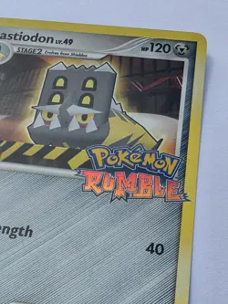 Bastiodon - 14/16 - Pokemon Rumble Holo NM - Image 3
