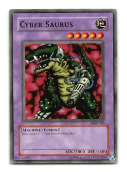 Cyber Saurus - MRD-105 - YuGiOh-LP - Image 1