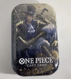 One Piece Tin Pack Set V2 Sabo Artwork TS-02 Containing OP-13 & Promo Brand New! - Image 1