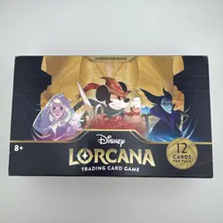 Disney Lorcana The First Chapter Booster Box Sealed 1st PRINT Wave One 060623CM2 - Image 1