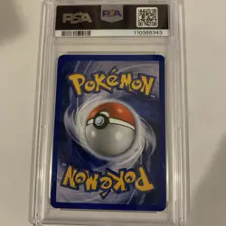 PSA 7 NEAR-MINT (NM) Pokemon Base Set II Poliwrath Holo Card – 15/130 - Image 2