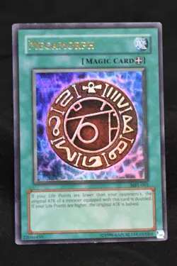 Megamorph MRL-061 LP Ultra Rare Holo Unlimited Yugioh Card - Image 1