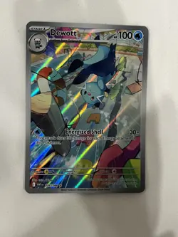 Dewott - 106/086 - Illustration Rare - White Flare - Pokemon Card - NM - Image 1