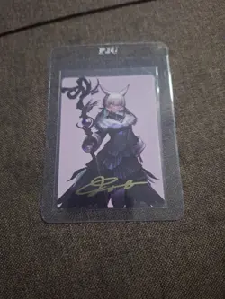 Y'shtola, Night's Blessed Art Card (53) (Gold-Stamped Signature) Art Series:... - Image 1