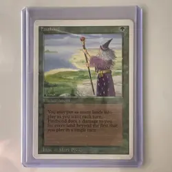 🌴 WOTC VINTAGE MTG - Fastbond - Revised Edition - 3rd Edition - - Image 1