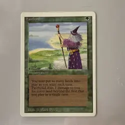 🌴 WOTC VINTAGE MTG - Fastbond - Revised Edition - 3rd Edition - - Image 2