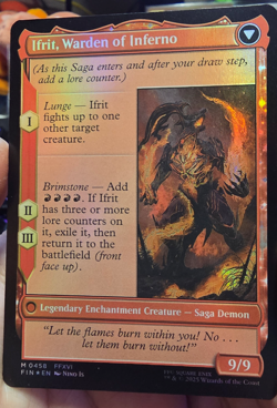 MTG FOIL Clive, Ifrit's Dominant (Extended Art) - FINAL FANTASY (FIN) -C994 - Image 3