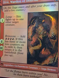 MTG FOIL Clive, Ifrit's Dominant (Extended Art) - FINAL FANTASY (FIN) -C994 - Image 4
