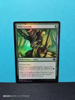 FOIL Wild Growth / Wildwuchs - MTG Magic - Image 1