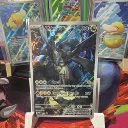 N's Zekrom Holo Promo 130HP English 031 Mega Evolution Promo Pokemon Card - Image 1