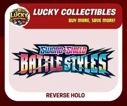 Pokemon TCG Battle Styles – Reverse Holo Cards – Choose Your Own ✅ - Image 1