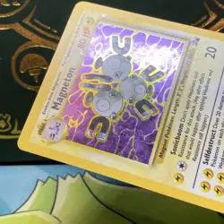 Magneton 11/62 Holo Rare Fossil Pokemon Card LP - Image 5