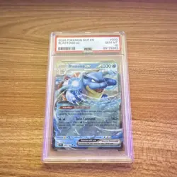 Blastoise ex Sv07 Stellar Crown EN 030/142 Full Art Holo PSA 10 - Image 1