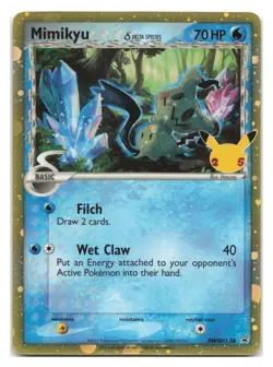 Mimikyu (Delta Species) SWSH136 Holo Promo Sword & Shield Promo Pokemon Holo - Image 1