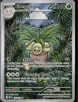Pokemon Exeggutor 135/132 MEG Rare Reverse Holo EN 2025 NM - Image 1
