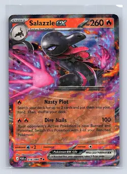 Salazzle ex 016/088 Double Rare Perfect Order Pokemon Holo Near Mint - Image 1