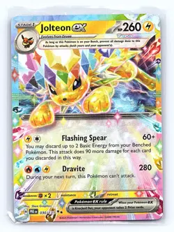 Jolteon ex 030/131 Holo Double Rare Prismatic Evolutions Pokemon Near Mint - Image 1