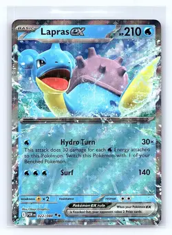 Lapras ex 022/088 Double Rare Perfect Order Pokemon Near Mint - Image 1
