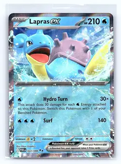 Lapras ex 022/088 Double Rare Perfect Order Pokemon Holo Near Mint - Image 1