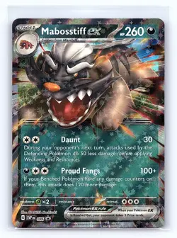 Mabosstiff ex 086 Holo Promo Scarlet & Violet Promo Pokemon Near Mint - Image 1