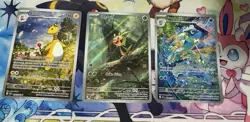 🔥Pokemon Chaos Rising Lot🔥 (3)￼Ampharos 090, Chespin 087, Frogadier 089 - Image 1