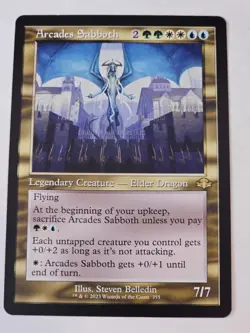 MTG - Arcades Sabboth Retro Frame - Dominaria Remastered - Image 1