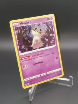 Pokemon TCG Mimikyu 081/189 SWSH - Astral Radiance Cosmo Holo Rare W/ Swirls 💎 - Image 2