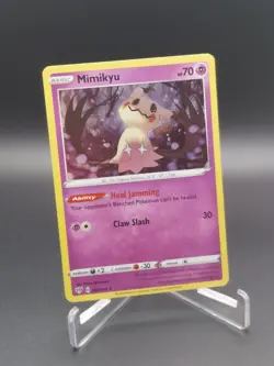 Pokemon TCG Mimikyu 081/189 SWSH - Astral Radiance Cosmo Holo Rare W/ Swirls 💎 - Image 3