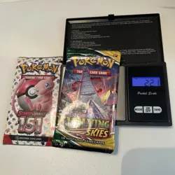 Pokemon Heavy Sealed Booster Packs Bundle 151 and Evolving Skies Heavy Sealed - Image 1
