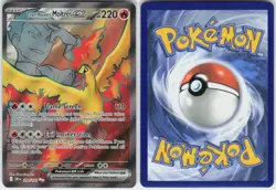Team Rocket's Moltres ex 208/182 Ultra Rare Destined Rivals Pokemon NM - Image 1