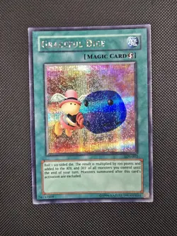 Konami Yu-Gi-Oh! TCG Graceful Dice EDS-002 Secret Rare Holo Promo LE - Image 1