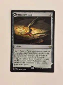 Treasure Map Ixalan MTG Magic the Gathering Card - Image 1