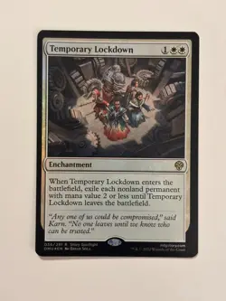 Temporary Lockdown Dominaria United Magic the Gathering MTG Card - Image 1