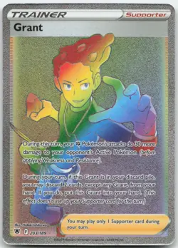 Grant 203/189 SWSH10: Astral Radiance Pokemon Card NM - Image 1
