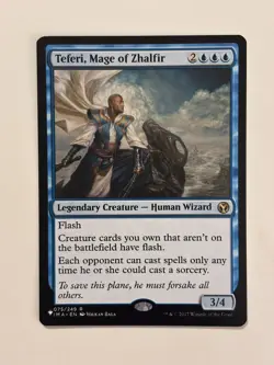 Teferi, Mage of Zhalfir Iconic Masters Magic the Gathering MTG - Image 1