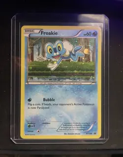 Pokemon Froakie XY138 XY Promo Holo Basic Card English HP 60 (2016) - Image 1