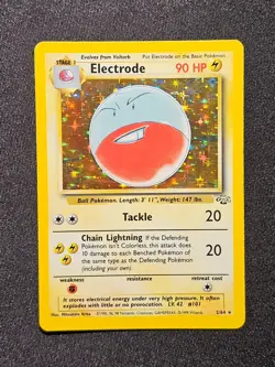 Pokemon Card Electrode Holo 2/64 Jungle ENG inglese excellent EX vintage - Image 1