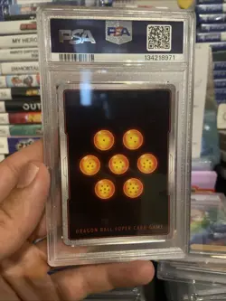 2025 DRAGON BALL SUPER CARD GAME FUSION WORLD ALT #SB01-051 KRILLIN - PSA 10 - Image 3